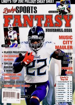 Lindy&#039;s Sports Fantasy Football Magazine