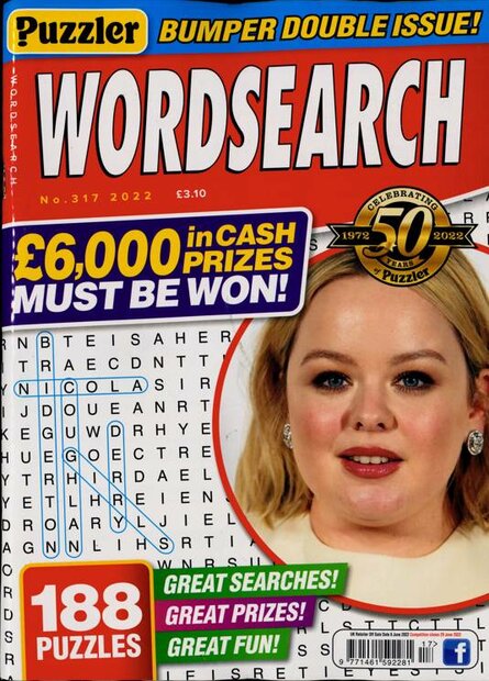 Puzzler Word Search Magazine