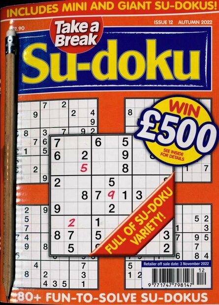 Take a Break's Su-Doku Magazine