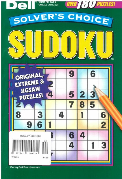 Dell Totally Sudoku Magazine