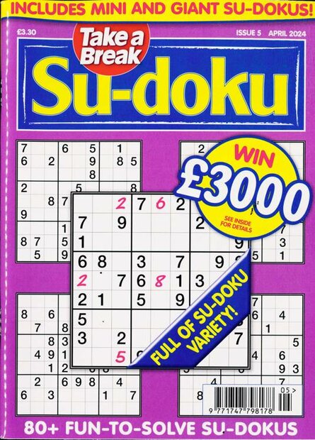 Take a Break's Su-Doku Magazine