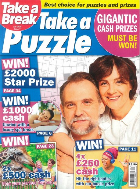 Take A Break's Take a Puzzle Magazine