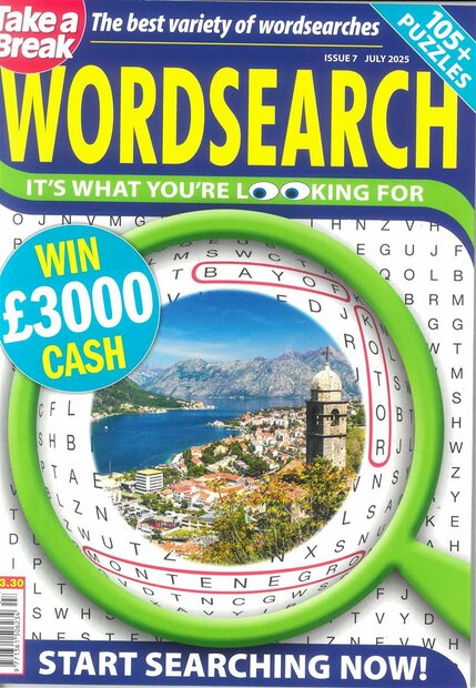 Take a Break's Wordsearch Magazine