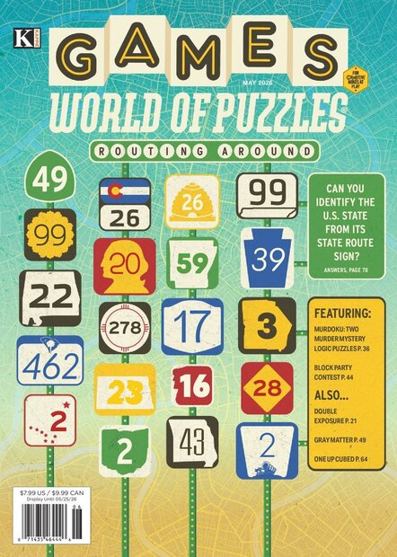 Games World of Puzzles Magazine