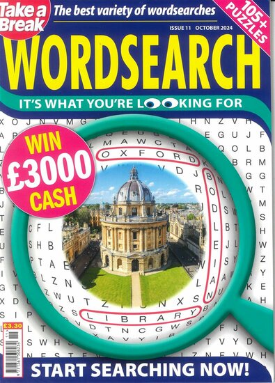Take a Break's Wordsearch Magazine