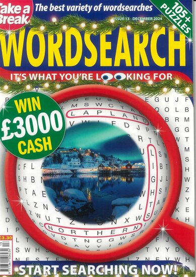 Take a Break's Wordsearch Magazine