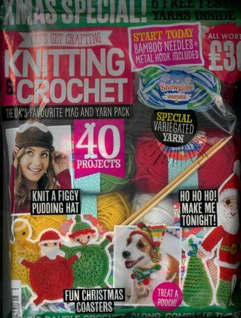 Let's Get Crafting Knitting & Crochet Magazine
