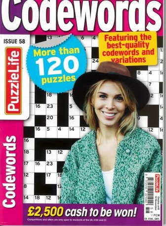 PuzzleLife Family Codewords Magazine