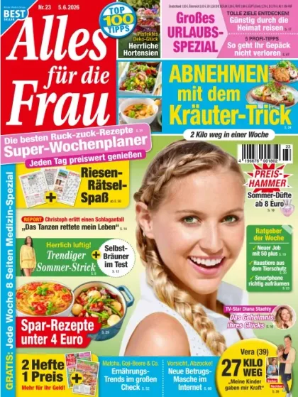 Alles für die Frau (Alemão)