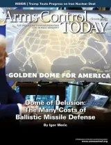 Arms Control Today Magazine 1
