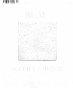 Blau International Magazine (Inglês)