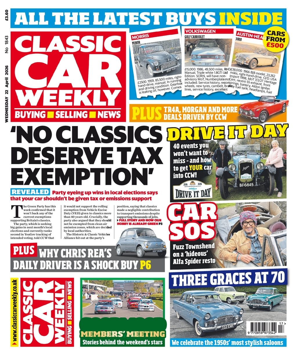 Classic Car Weekly Magazine