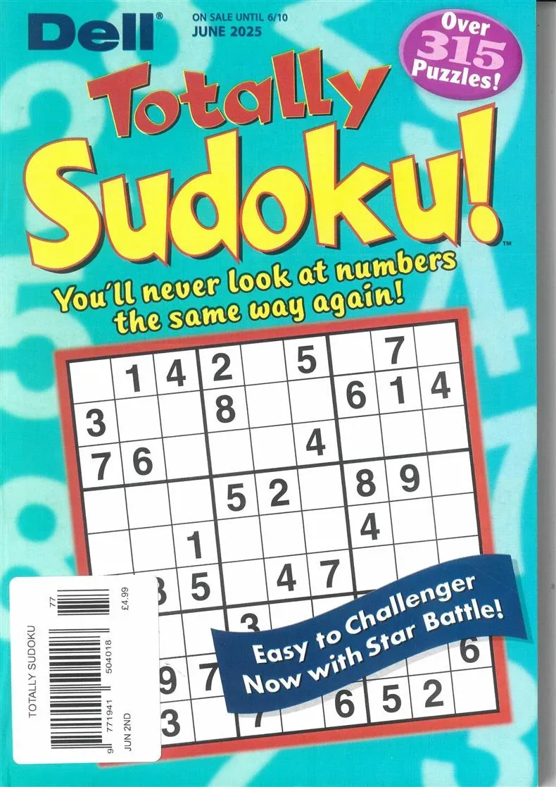 Dell Totally Sudoku Magazine 1