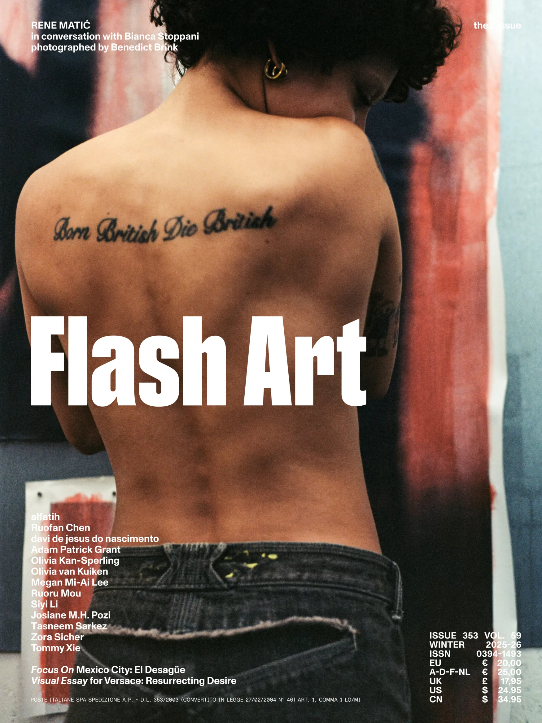 Flash Art International Magazine (Inglês)