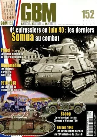 Guerres blindés et matériels – GBM (Francês)