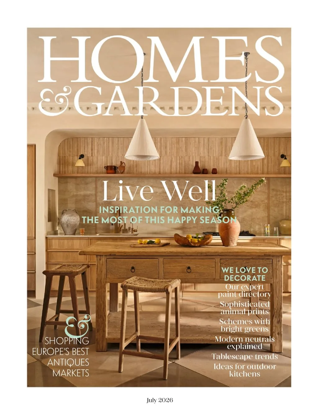 Homes & Gardens Magazine