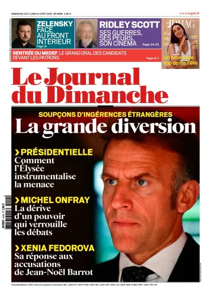 Le Journal du Dimanche Newspaper (Francês)