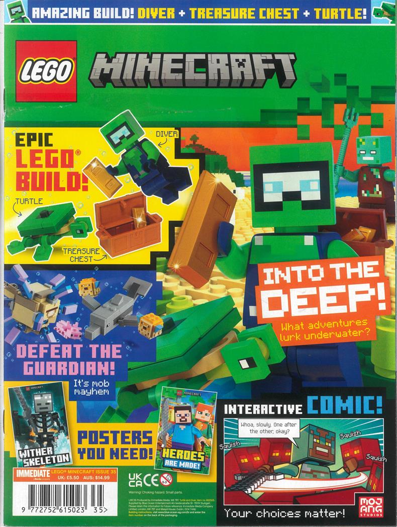 Lego Minecraft Magazine