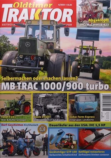 Oldtimer Traktor (Alemão)