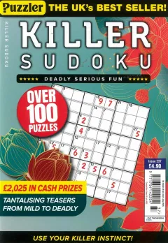 Puzzler Killer Sudoku Magazine