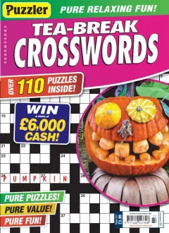 Puzzler Tea-Break Crosswords Magazine