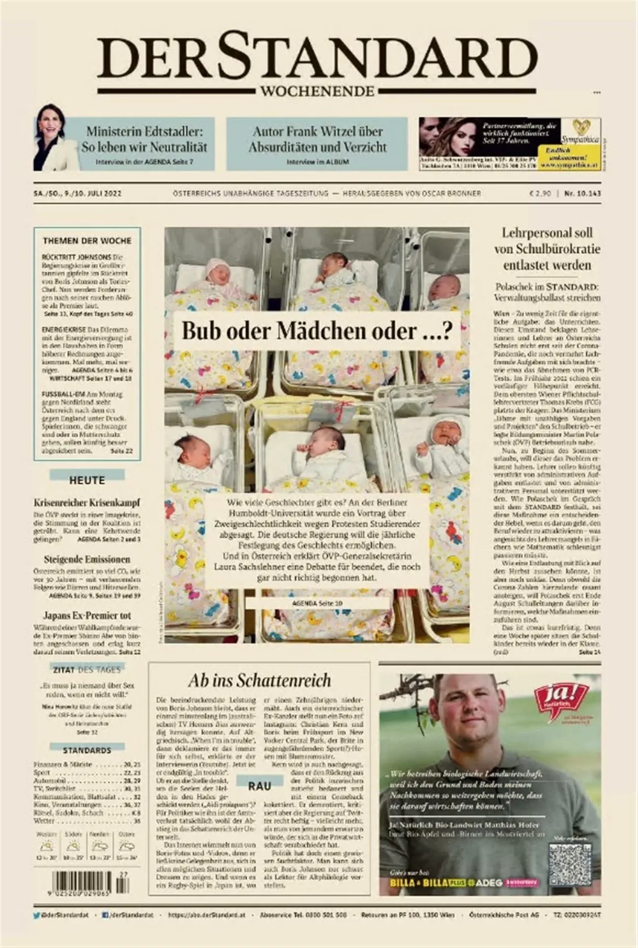 Standard Samstag (Alemão)