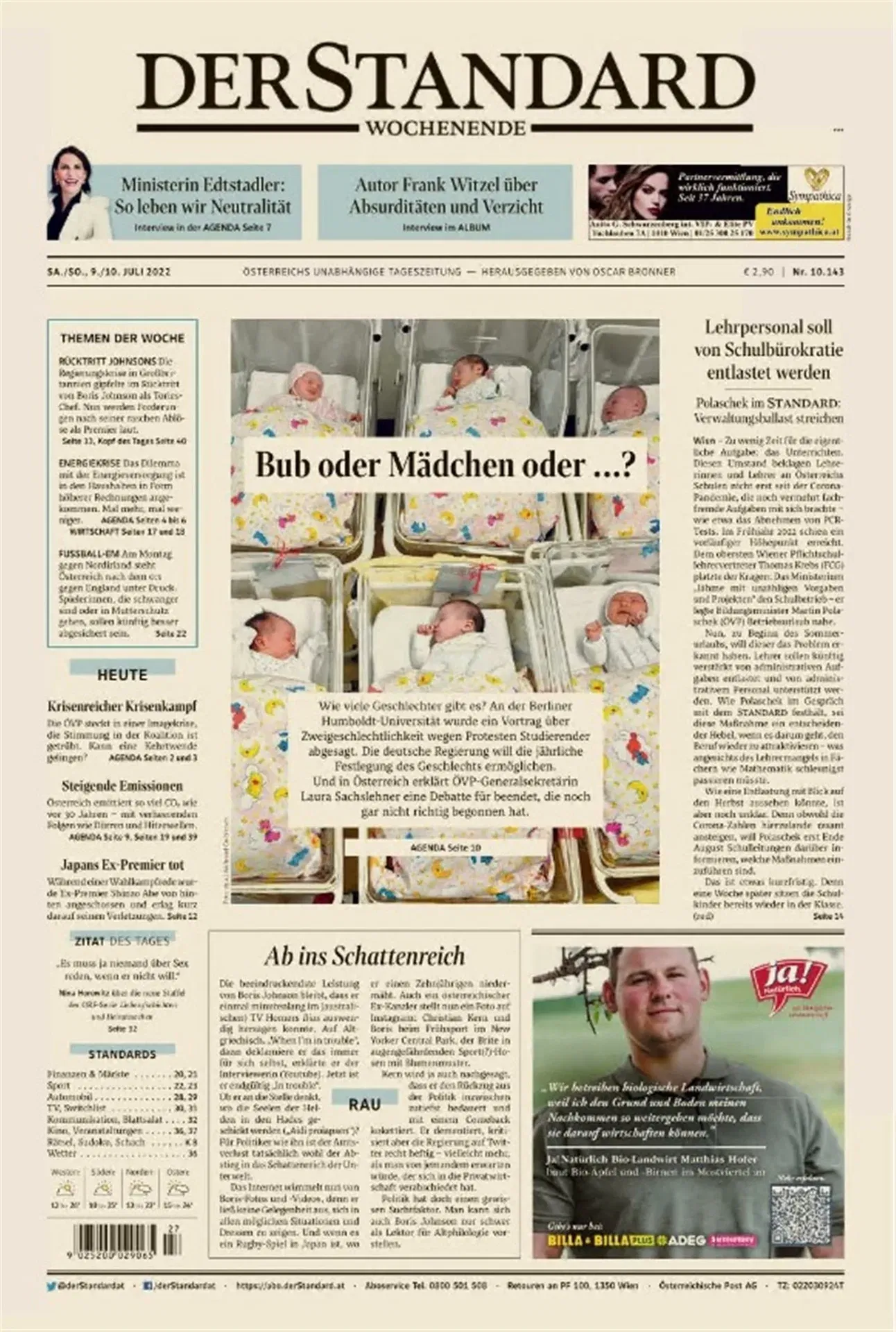 Standard Samstag (Alemão)